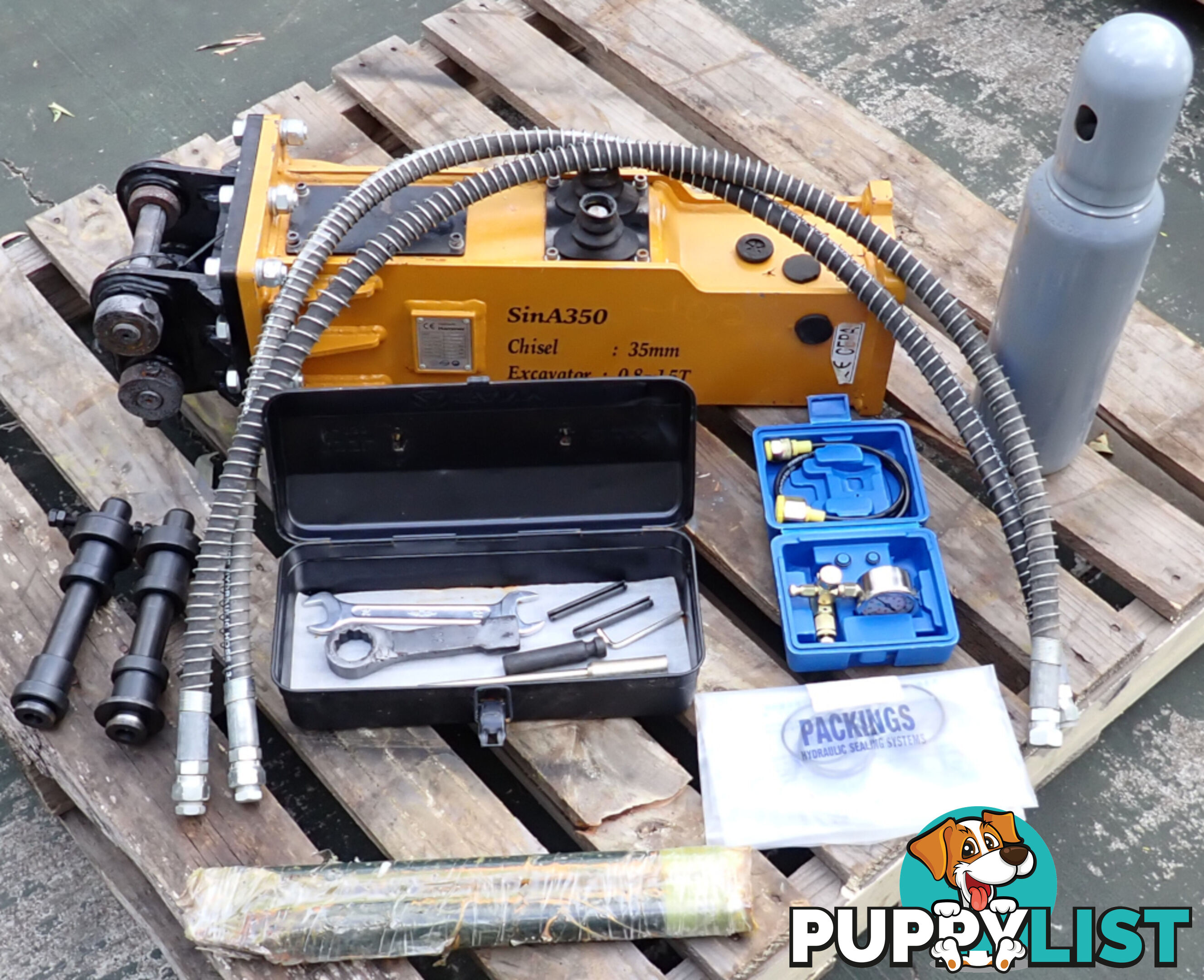 New 0.7-2 ton (25mm or 30mm Pin) Silenced Excavator Hydraulic Hammer Rock Breaker