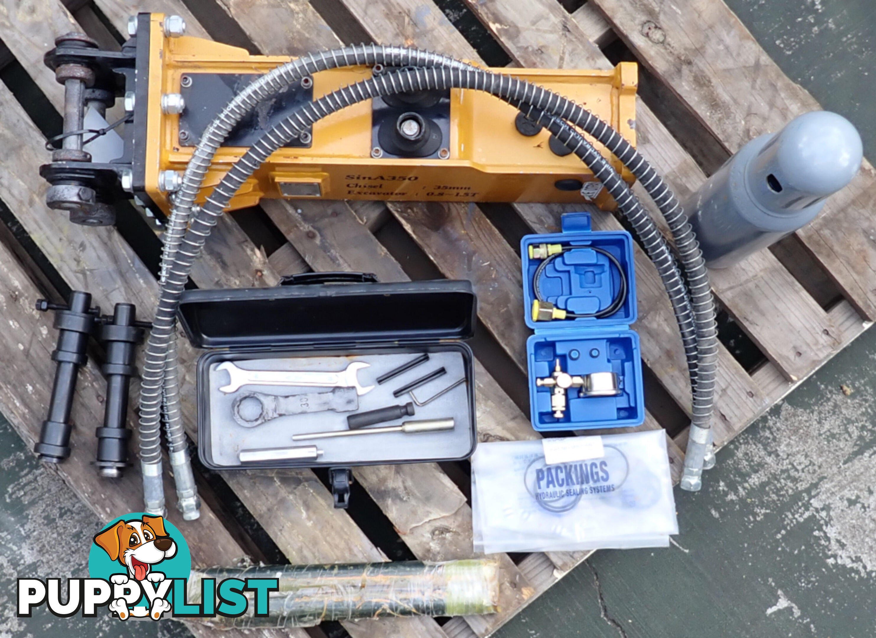 New 0.7-2 ton (25mm or 30mm Pin) Silenced Excavator Hydraulic Hammer Rock Breaker