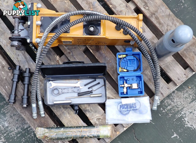 New 0.7-2 ton (25mm or 30mm Pin) Silenced Excavator Hydraulic Hammer Rock Breaker