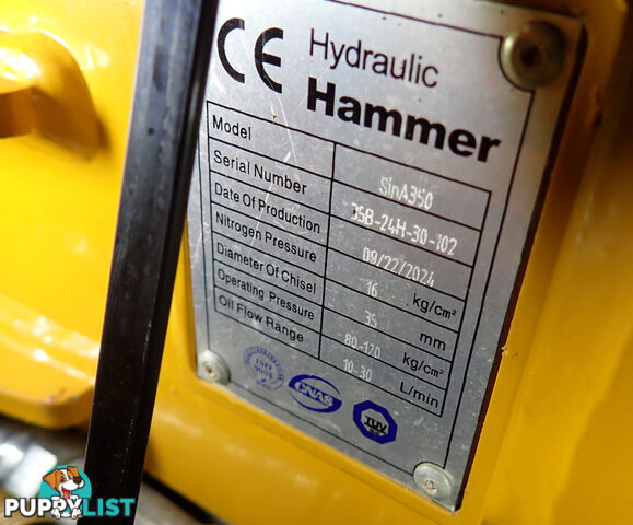New 0.7-2 ton (25mm or 30mm Pin) Silenced Excavator Hydraulic Hammer Rock Breaker