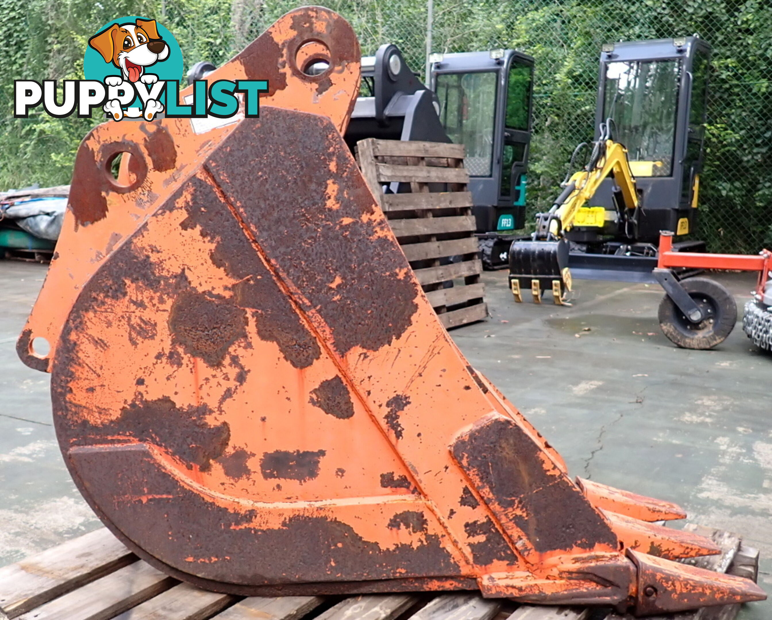 New 8-20 ton (60mm pin) SEC 450mm Excavator Trenching Bucket suit Kobelco, Komatsu