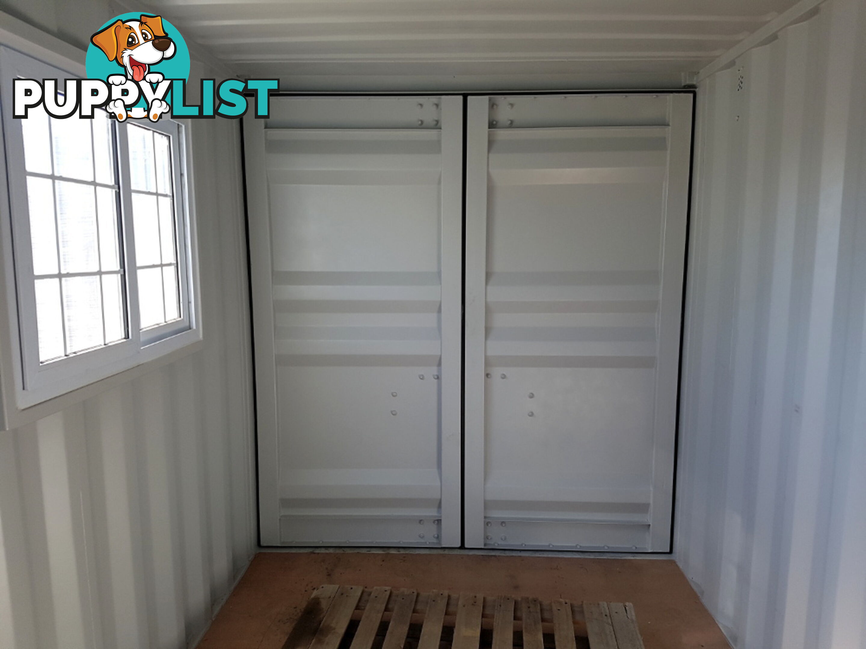 New 12ft Shipping Container with side Door & Window