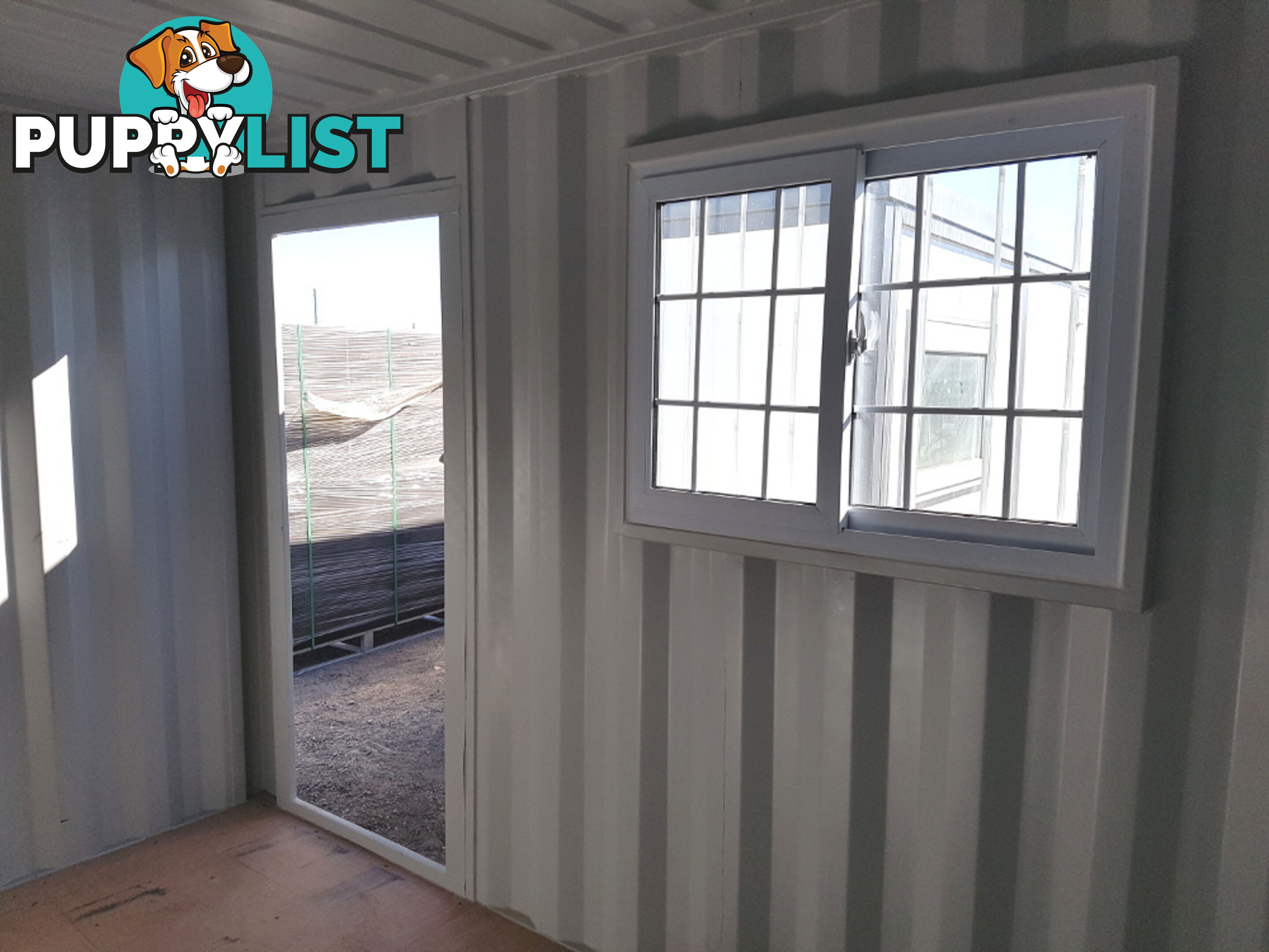 New 12ft Shipping Container with side Door & Window