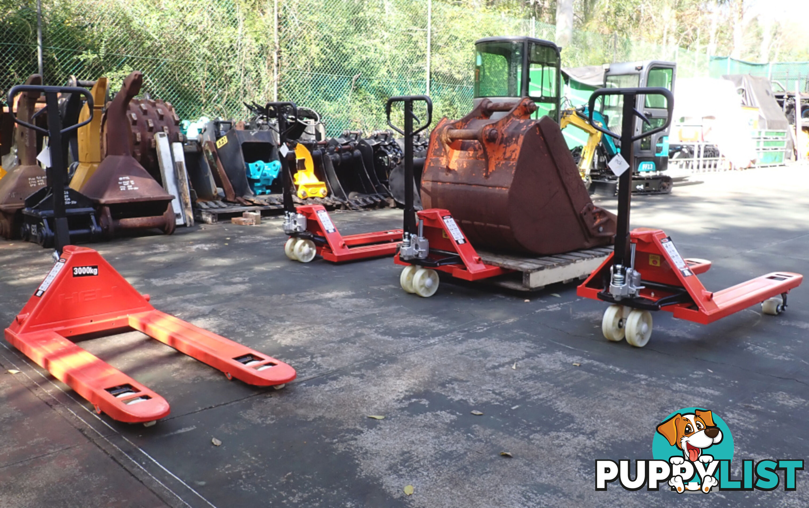 New Heli 3000kg Hand Pallet Jack Truck