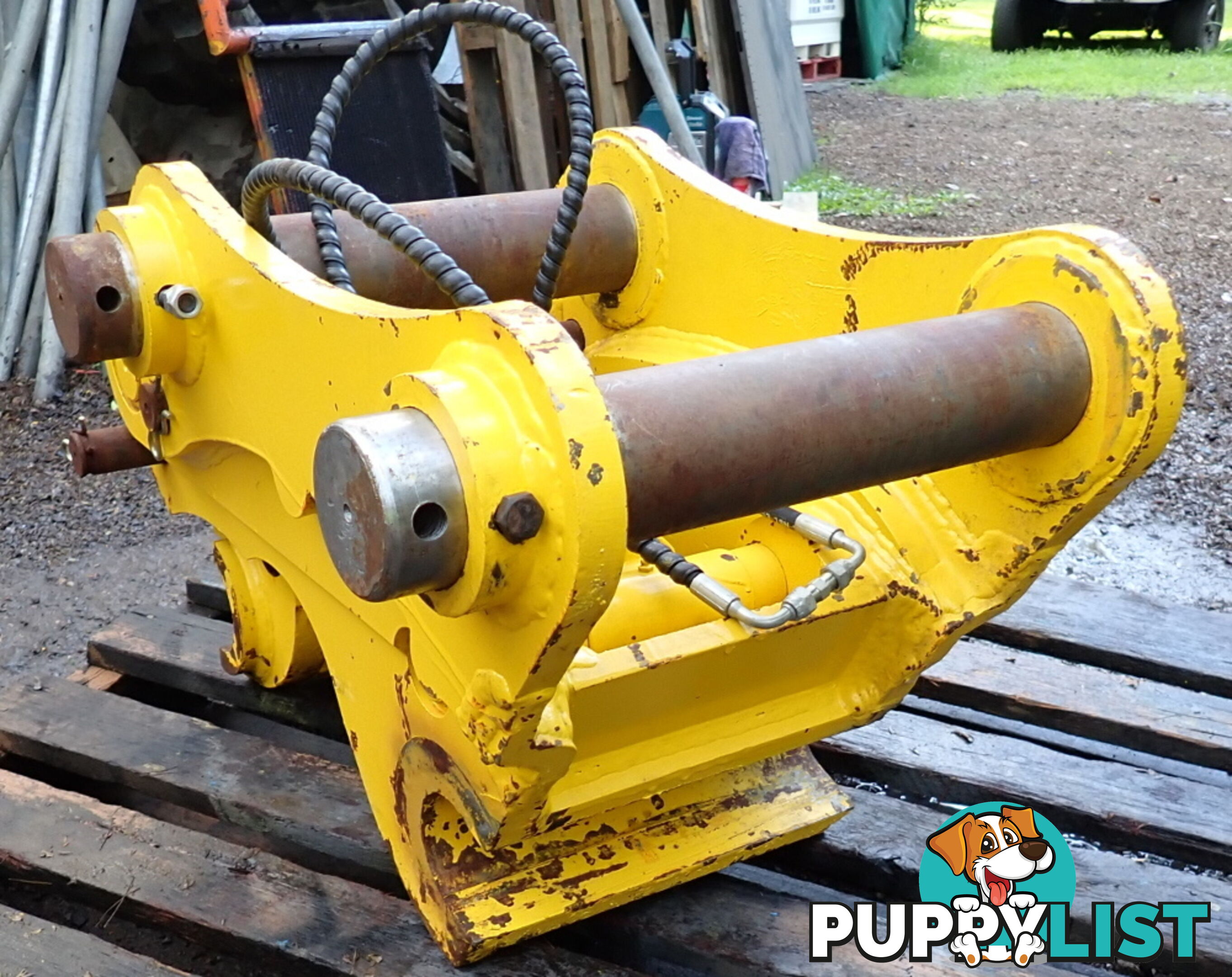 As New 22-40 ton (90mm pin) Hydraulic Excavator Quick Hitch Coupling