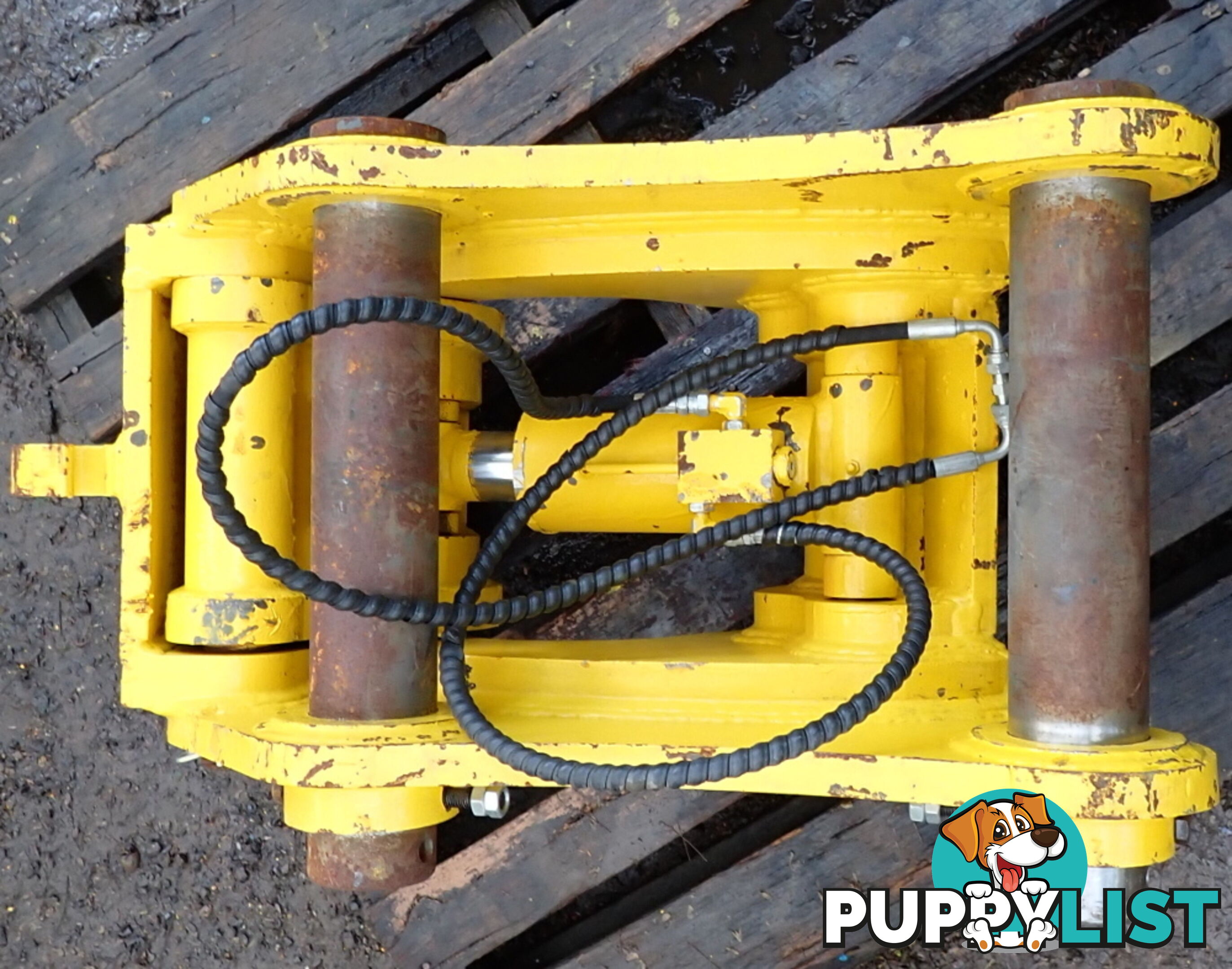 As New 22-40 ton (90mm pin) Hydraulic Excavator Quick Hitch Coupling