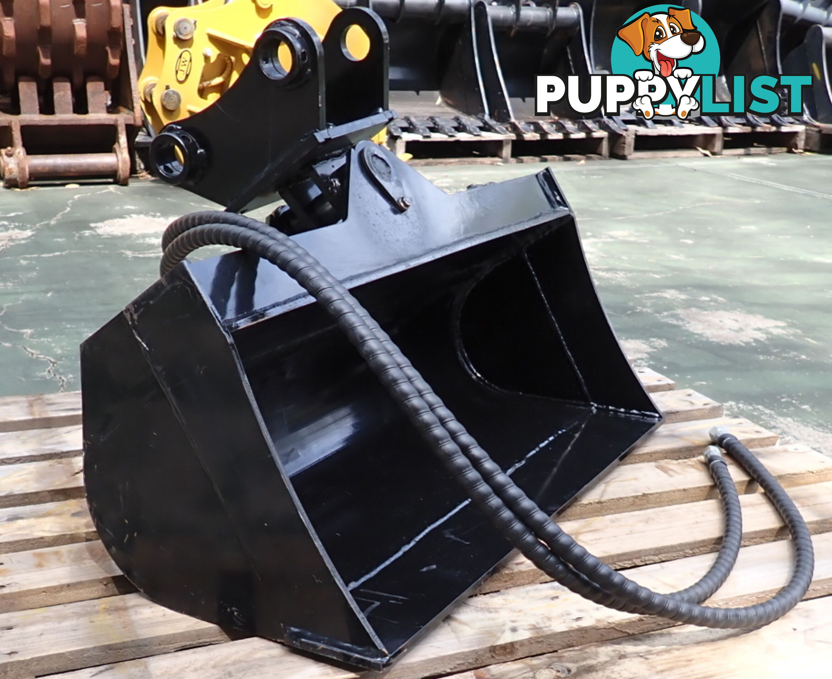 3-7 ton (40mm pin) 800mm Excavator Tilting Mud Batter Bucket