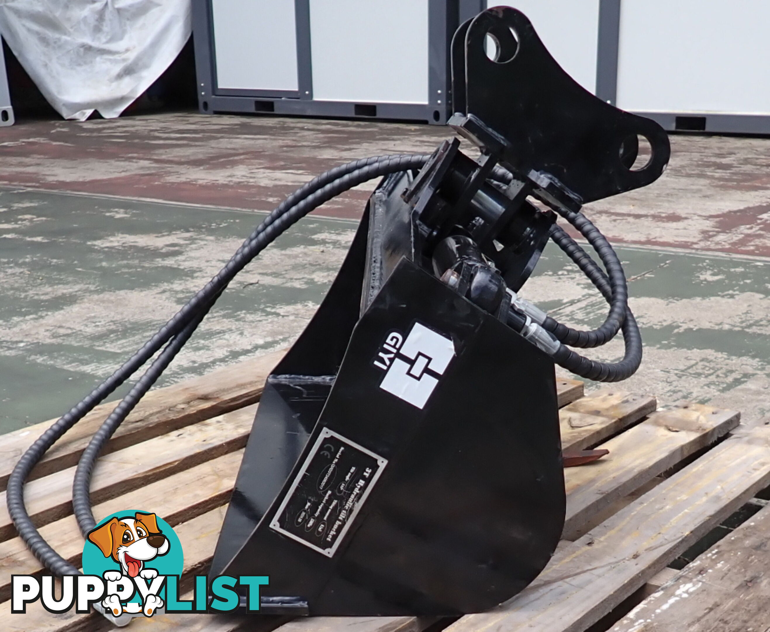 3-7 ton (40mm pin) 800mm Excavator Tilting Mud Batter Bucket