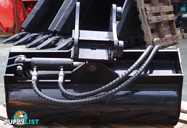 3-7 ton (40mm pin) 800mm Excavator Tilting Mud Batter Bucket