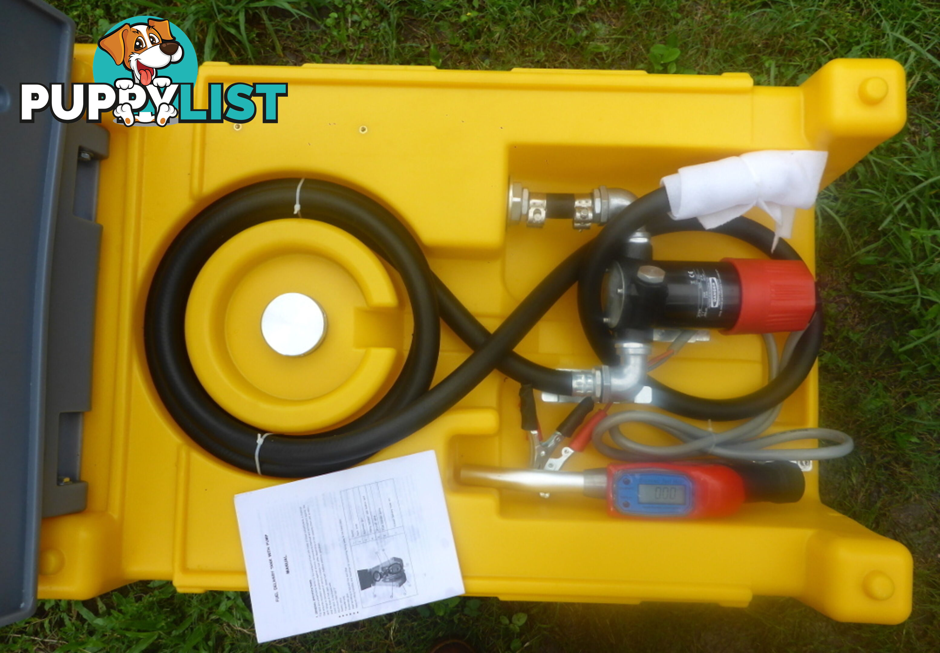 New 240L Diesel Fuel Cell Tank with 12v Pump & Bowser trigger & Fuel Meter