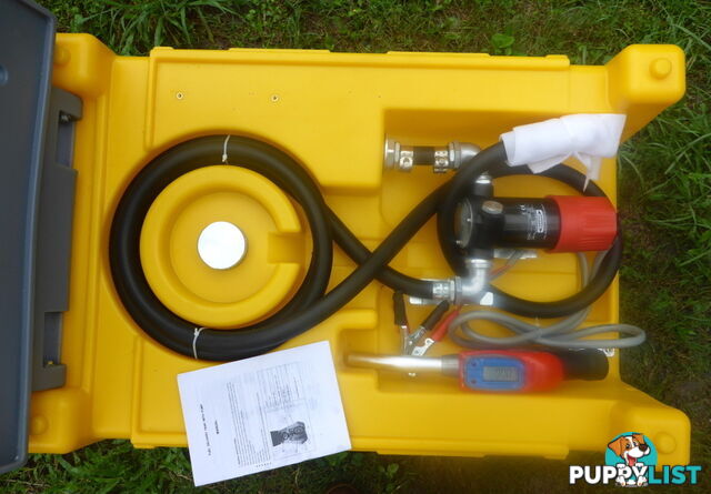 New 240L Diesel Fuel Cell Tank with 12v Pump & Bowser trigger & Fuel Meter