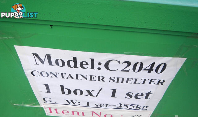 New 6m x 12m Container Shelter Workshop Igloo Dome