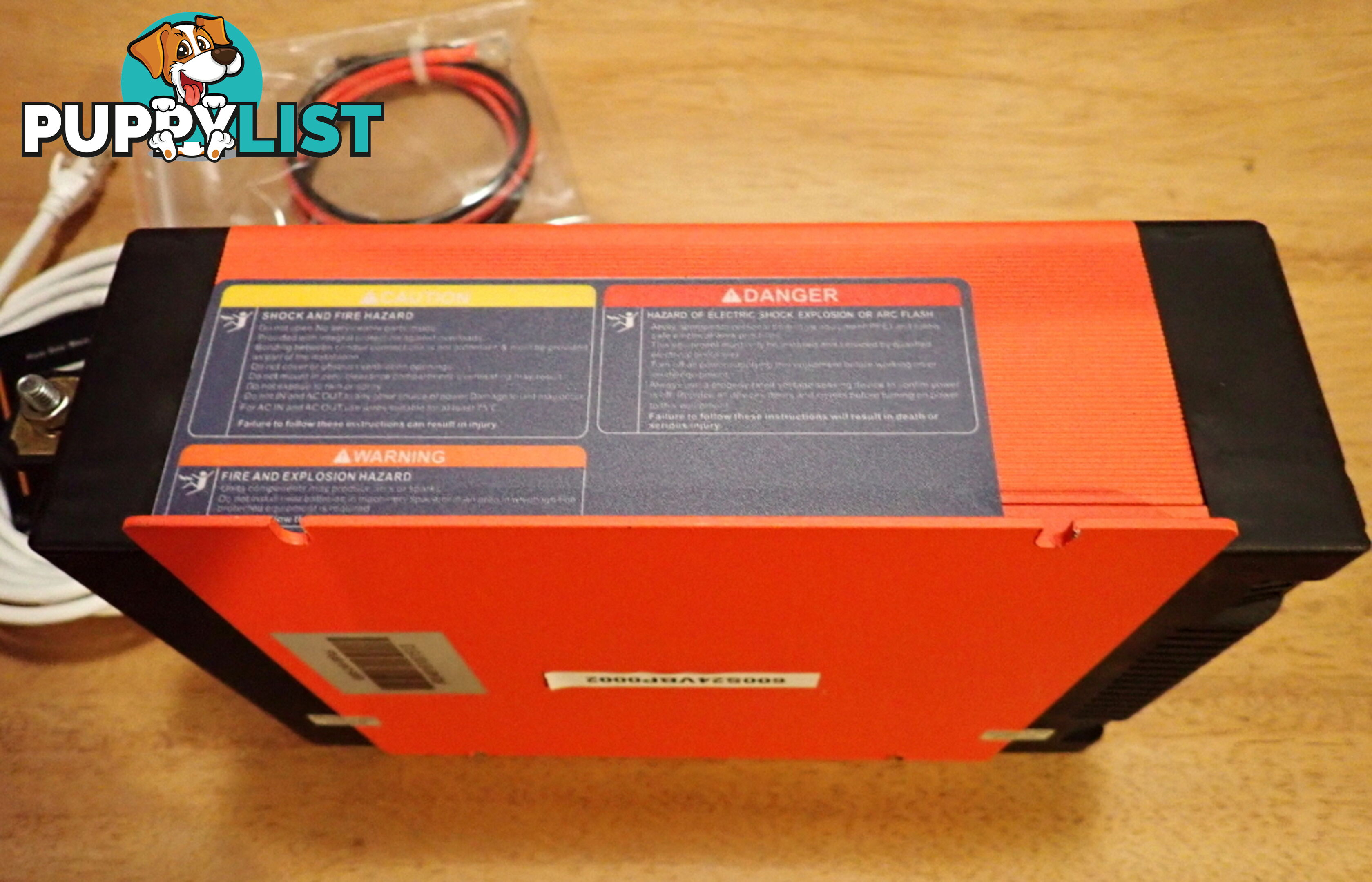 RRP $560. New 600w (1800w peak) 24Vdc-240Vac Pure Sine Wave Smart Power Inverter