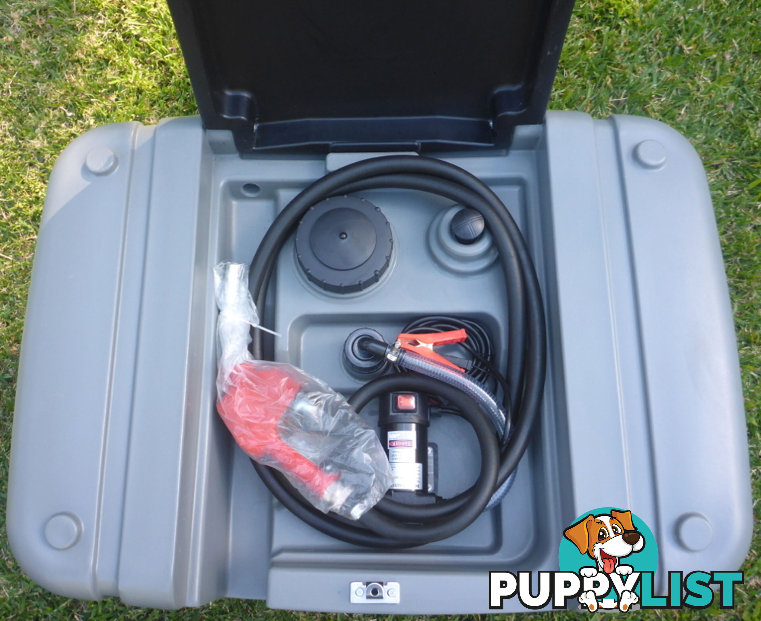 New 210L Diesel Fuel Cell Tank with 12v Pump & Bowser trigger