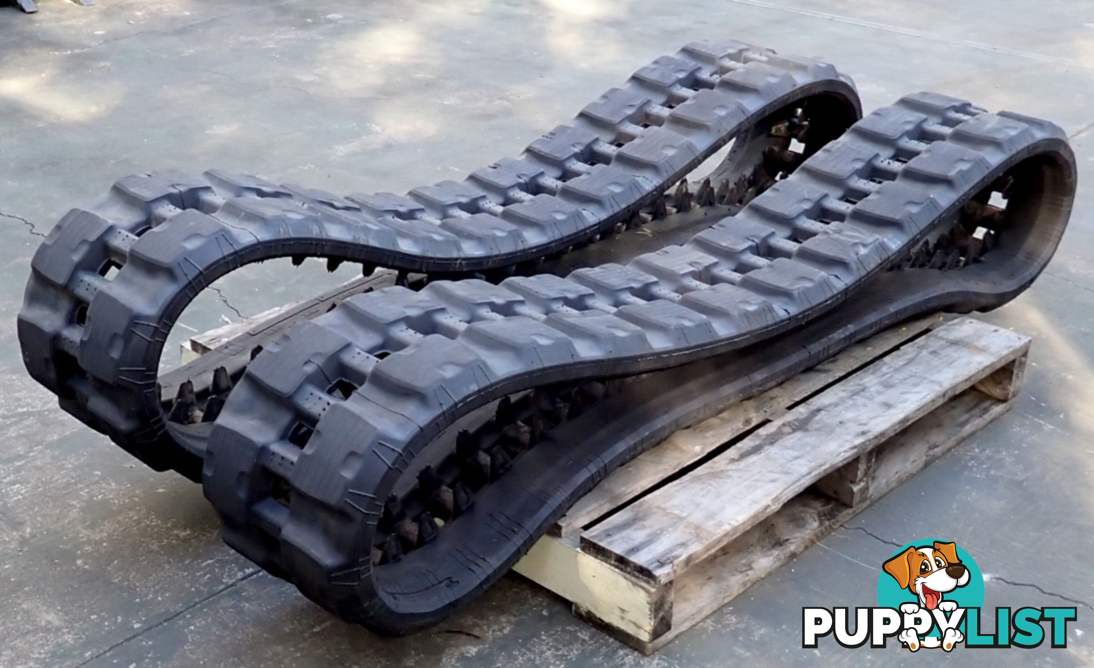 2 John Deere Track Loader / Excavator Rubber Tracks 320x86x52 suit Bobcat, JD, Komatsu, Kubota etc