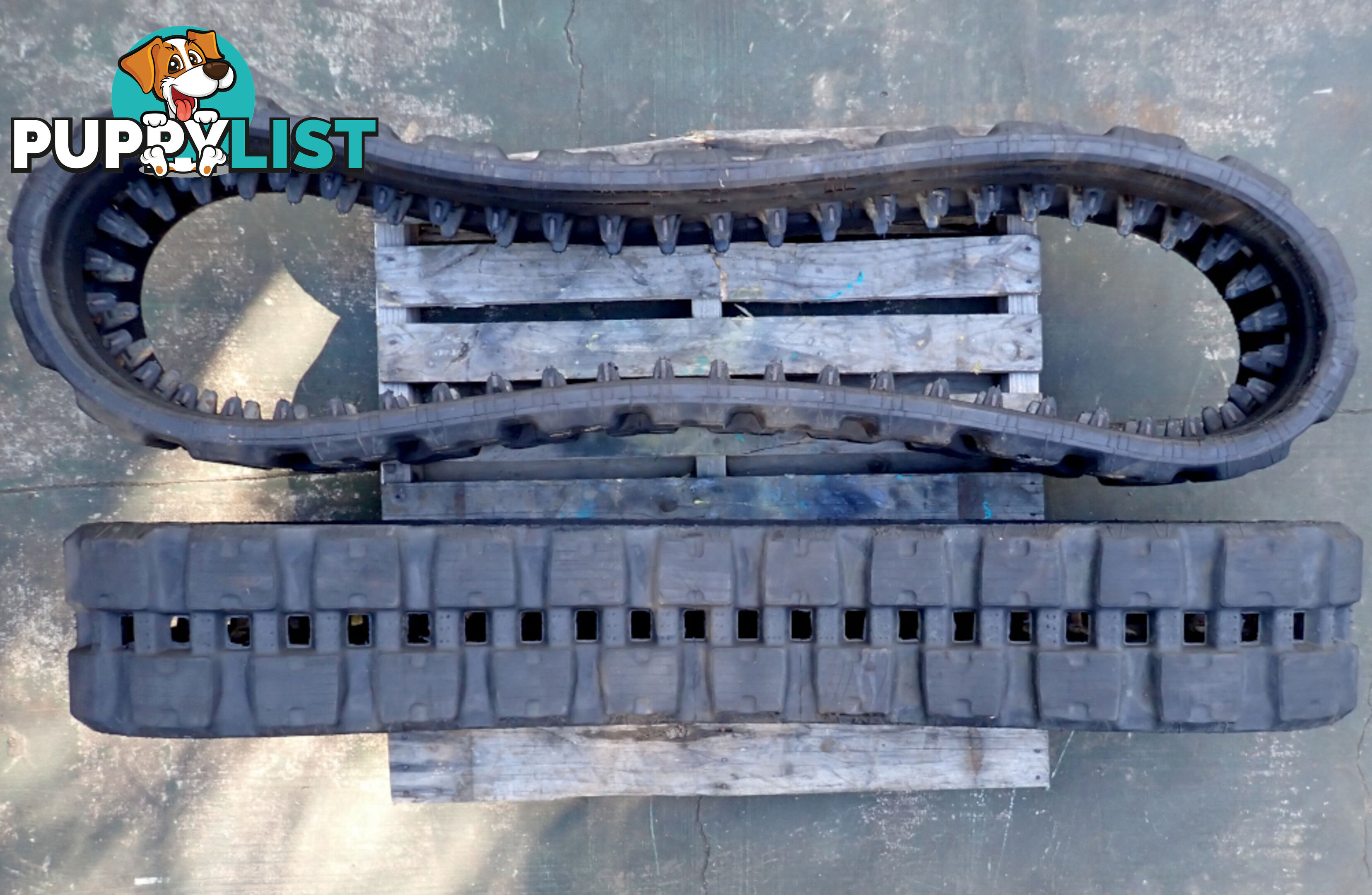 2 John Deere Track Loader / Excavator Rubber Tracks 320x86x52 suit Bobcat, JD, Komatsu, Kubota etc
