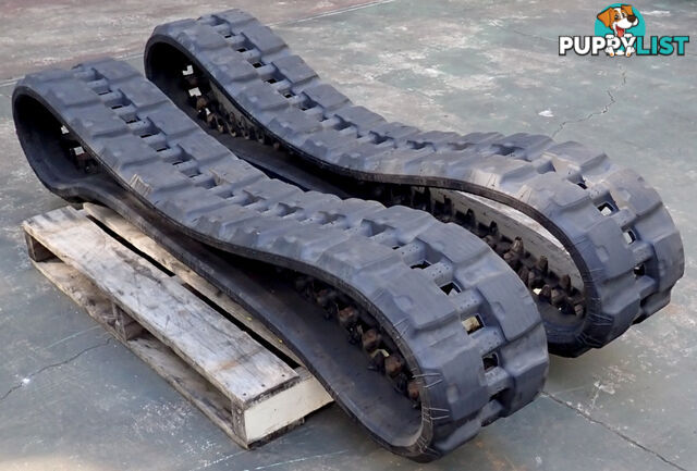 2 John Deere Track Loader / Excavator Rubber Tracks 320x86x52 suit Bobcat, JD, Komatsu, Kubota etc