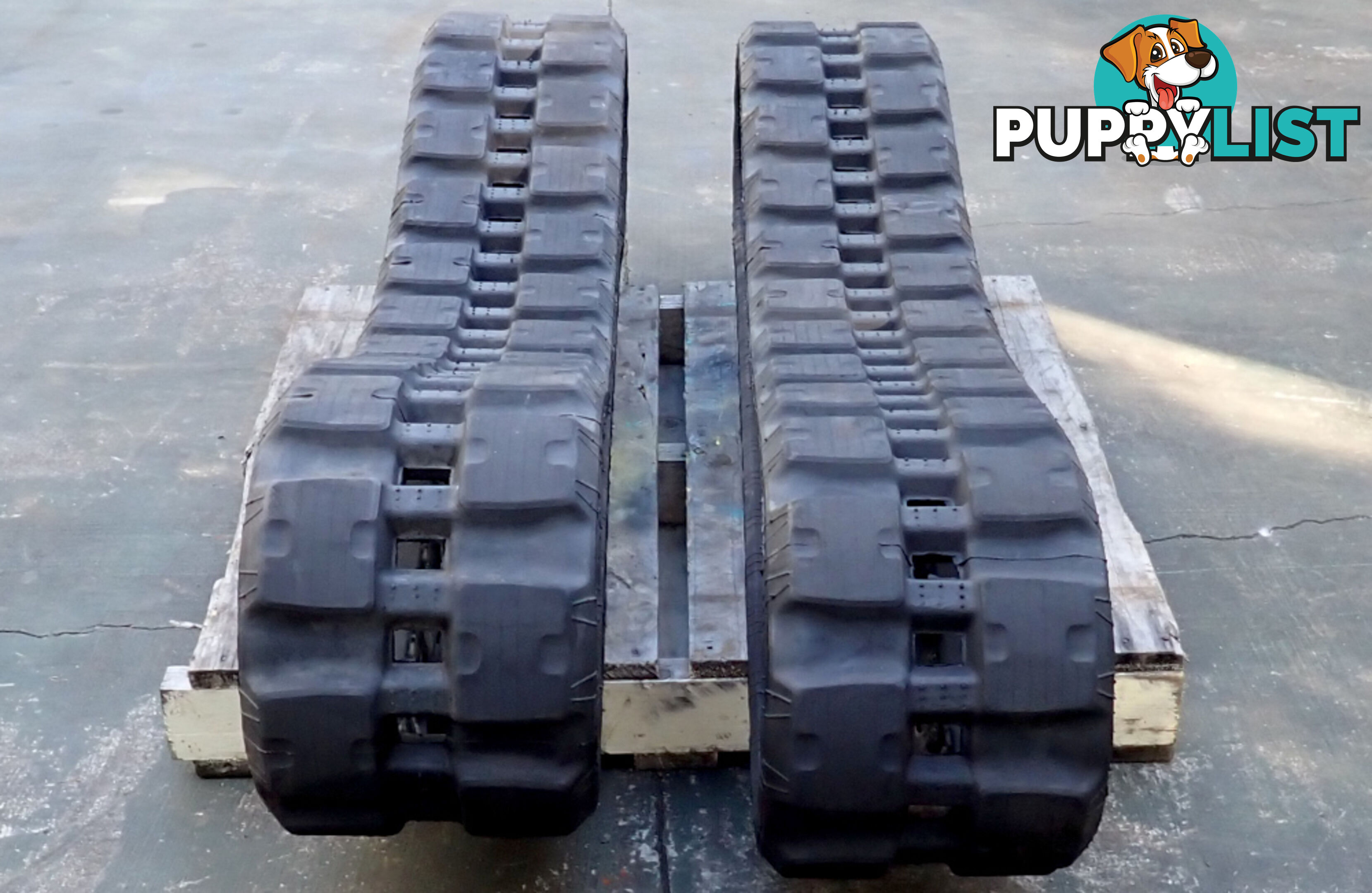 2 John Deere Track Loader / Excavator Rubber Tracks 320x86x52 suit Bobcat, JD, Komatsu, Kubota etc