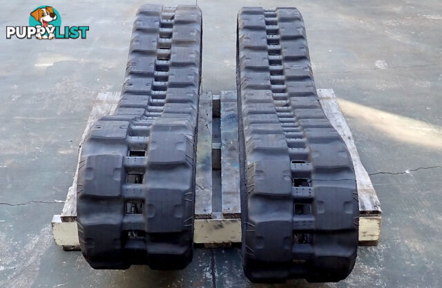 2 John Deere Track Loader / Excavator Rubber Tracks 320x86x52 suit Bobcat, JD, Komatsu, Kubota etc