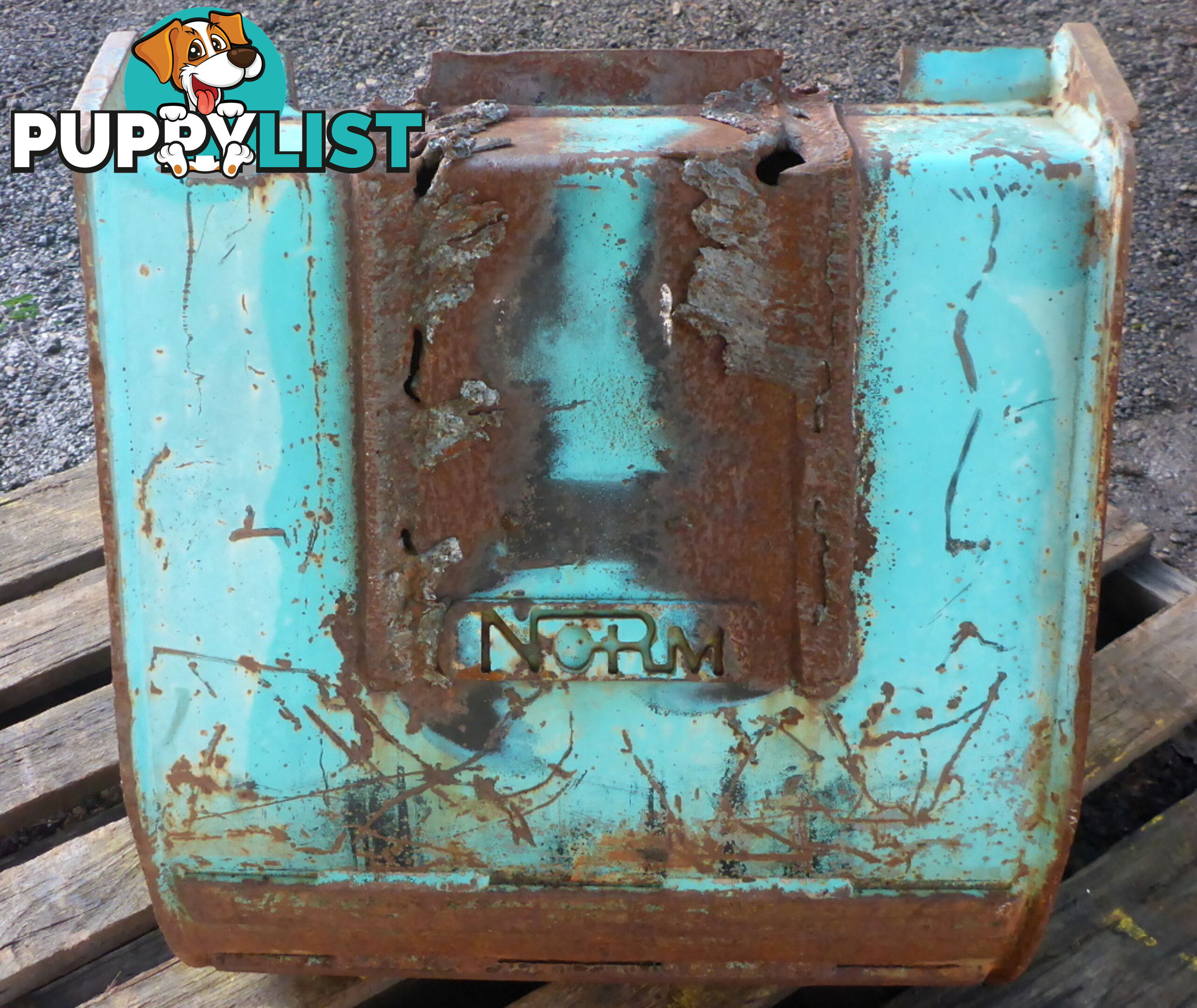 4-12 ton 600mm Norm Excavator Trenching Gummy Bucket Needs Headstock