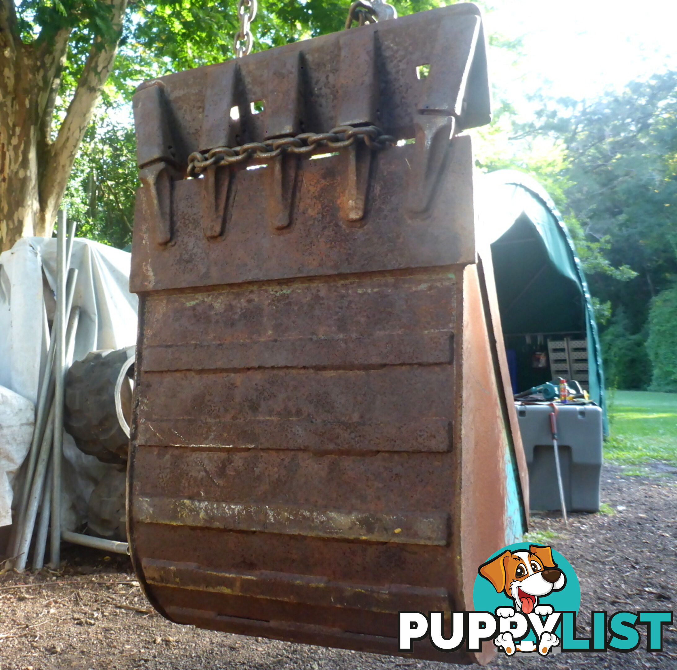 4-12 ton 600mm Norm Excavator Trenching Gummy Bucket Needs Headstock