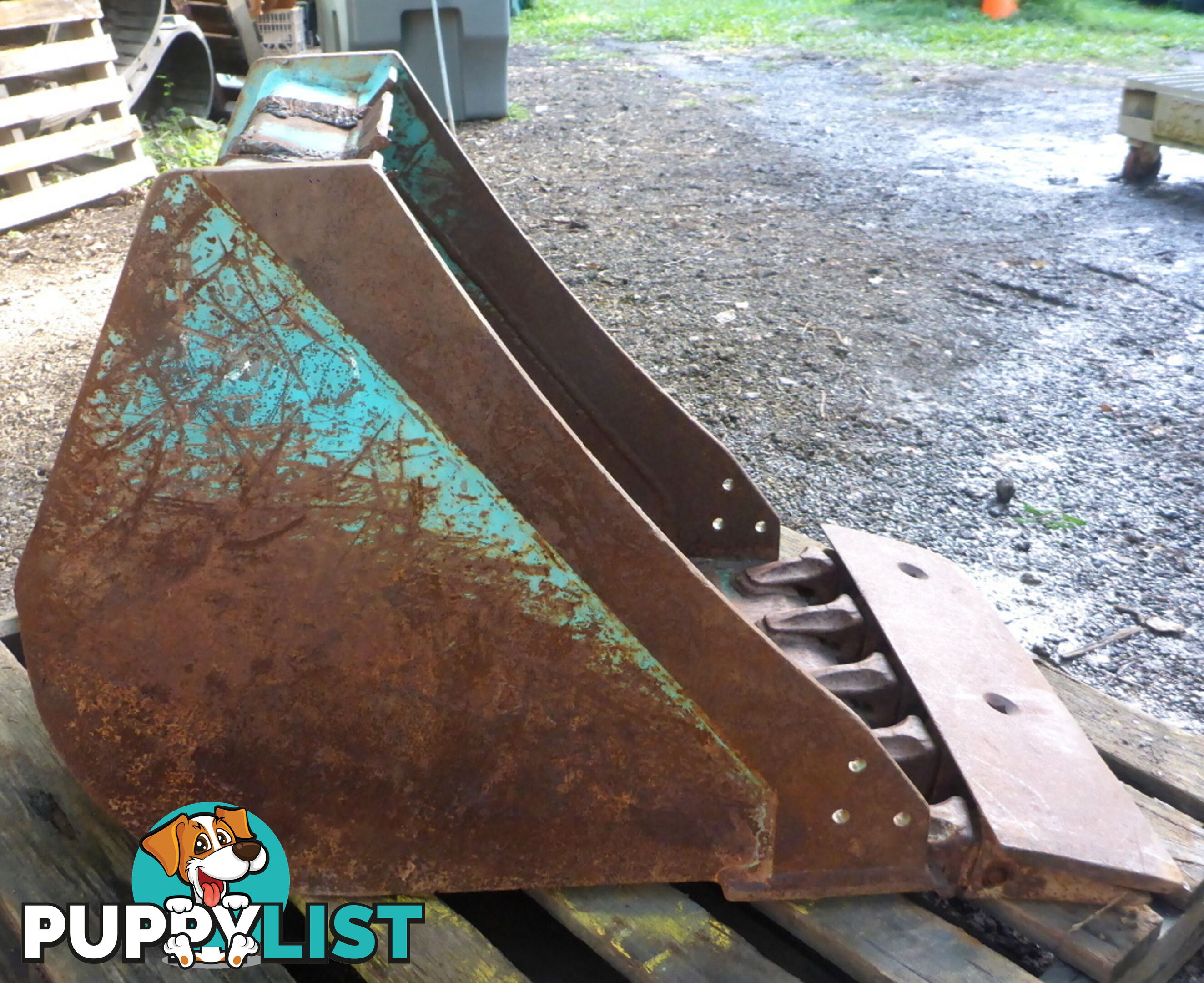 4-12 ton 600mm Norm Excavator Trenching Gummy Bucket Needs Headstock