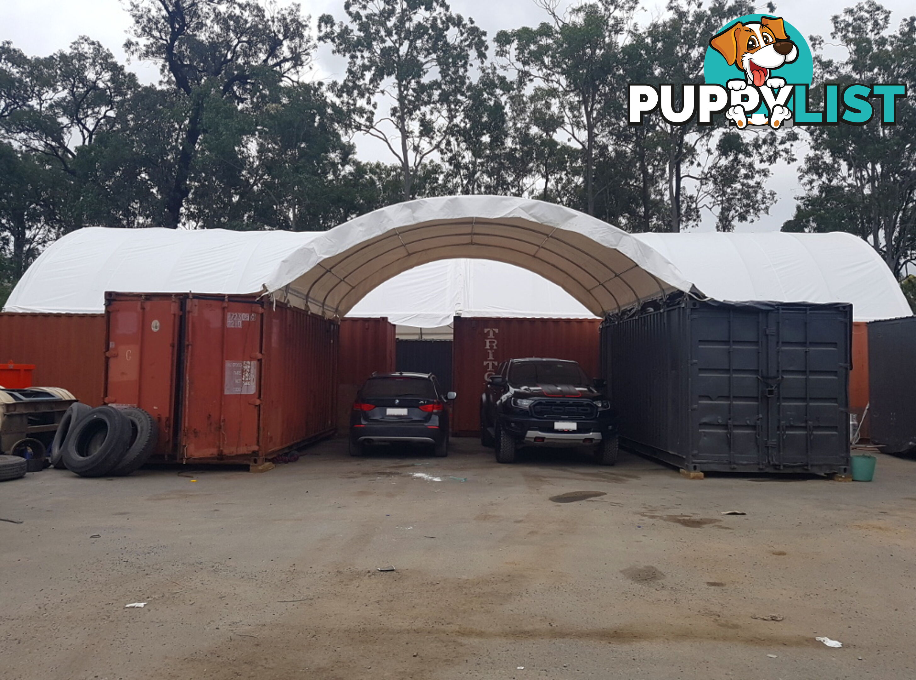 New 6m x 6m Container Shelter Workshop Igloo Dome