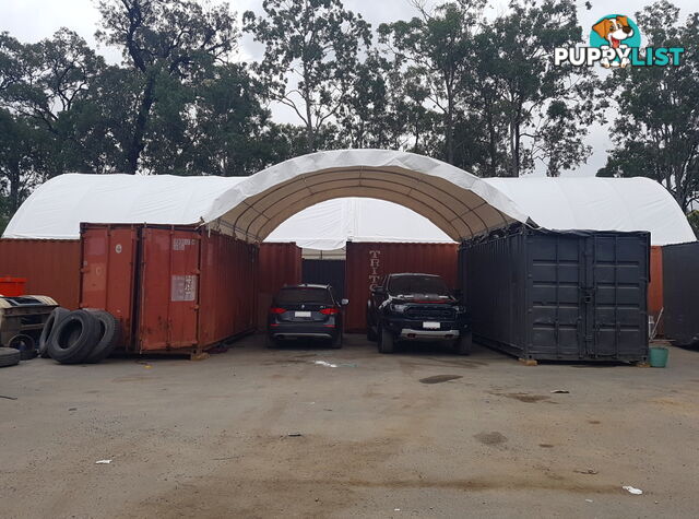 New 6m x 6m Container Shelter Workshop Igloo Dome