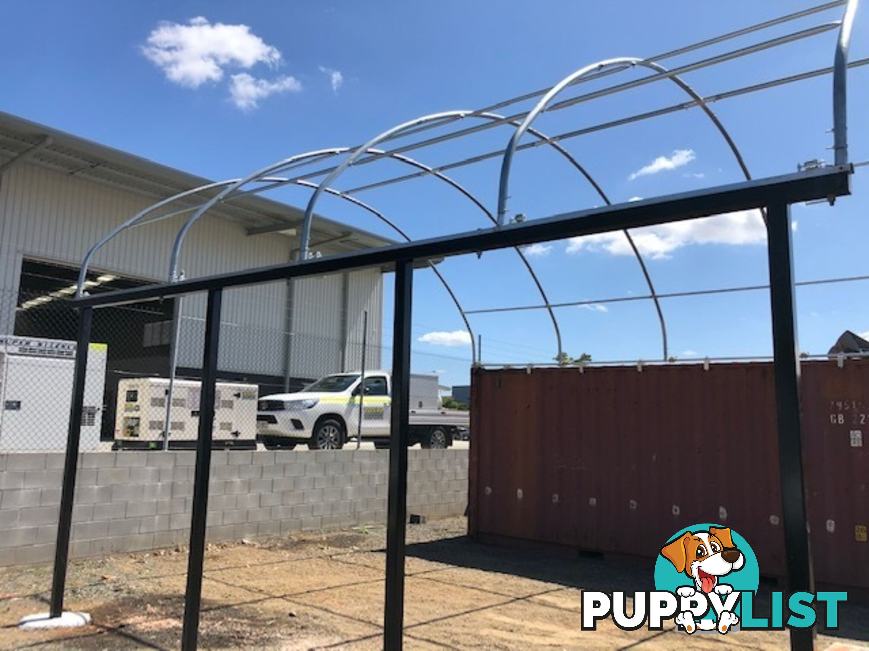 New 6m x 6m Container Shelter Workshop Igloo Dome
