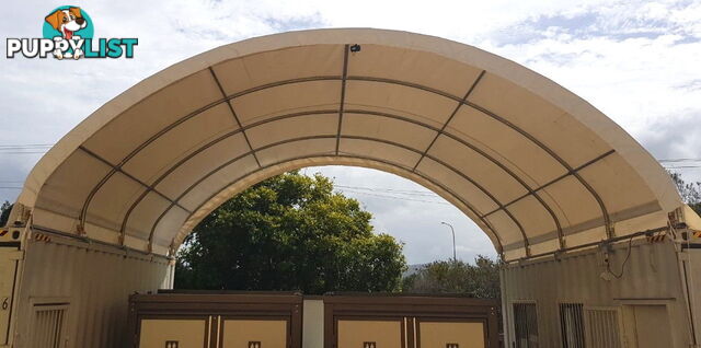 New 6m x 6m Container Shelter Workshop Igloo Dome