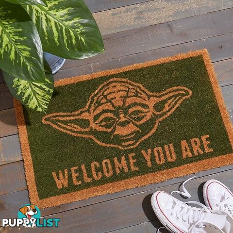 Star Wars Yoda Welcome You Are Doormat