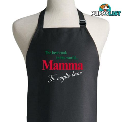 The Best Cook In The World Apron - Mother (Italian)