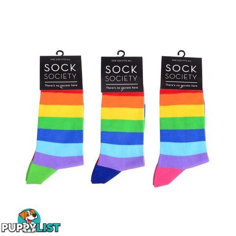 Rainbow Pride Socks - 1 Pair