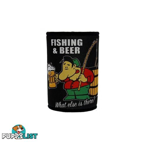 Fishing and Beer Stubby Holder