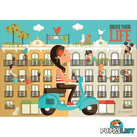 Drive Your Life 500 Pieces Jigsaw Puzzle