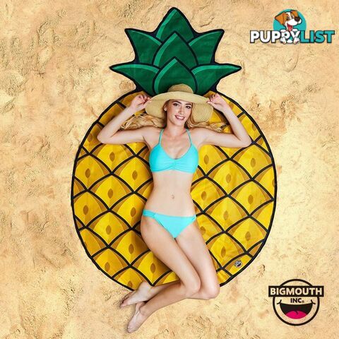 Gigantic Pineapple Beach Towel