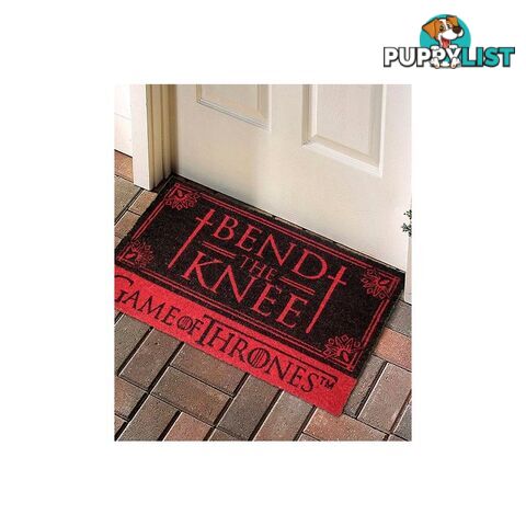 Game Of Thrones - Bend The Knee Doormat