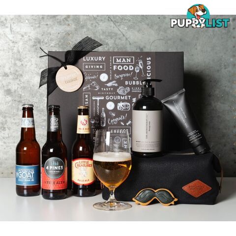 Beer and Pamper Gift Set