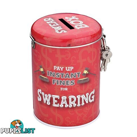 Swearing Fines Money Tin