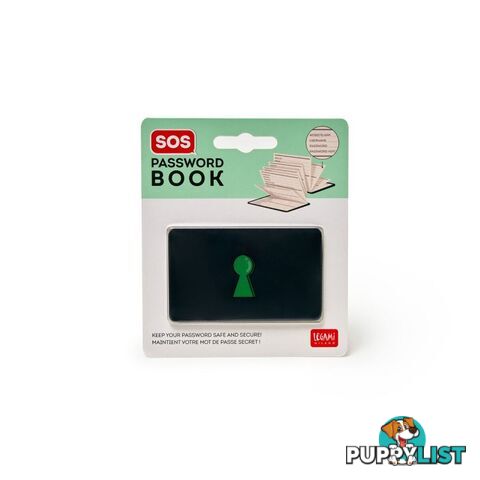 SOS Password Book To Record Usernames And Passwords