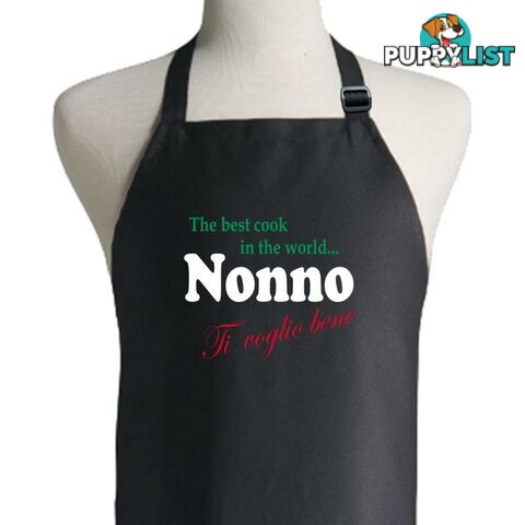 The Best Cook In The World Apron - Grandad Nonno (Italian)