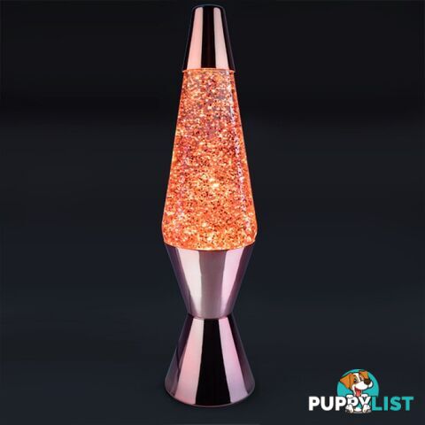 Rose Gold Diamond Glitter Lamp