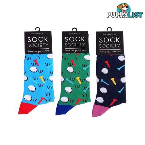 Golf Socks by Sock Society - 1 Pair