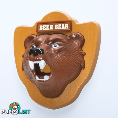 Bear Beer Magnetic Bottle Opener