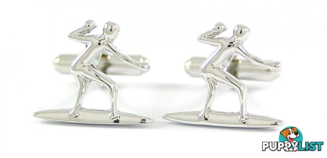 Surfing Cufflinks with Box