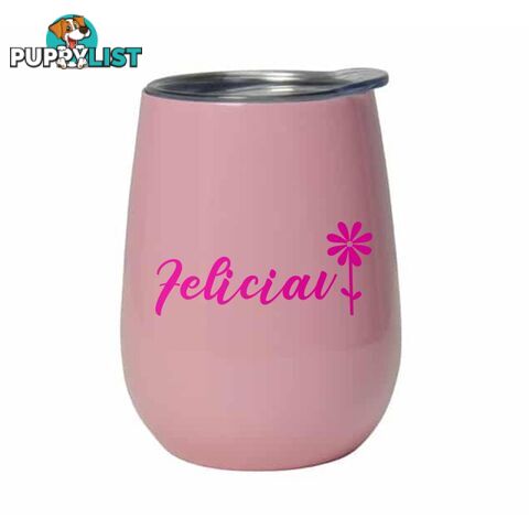 Personalised Double Walled Wine Tumbler