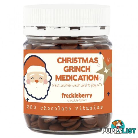 Christmas Grinch Medication Chocolate Vitamins