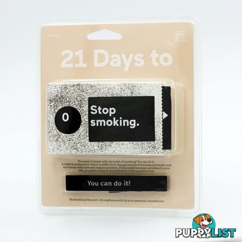 21 Days to Stop Smoking Ticket Box