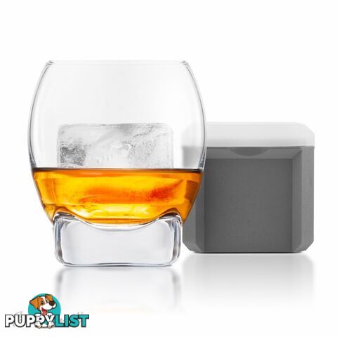 Colossal Ice Cube Whisky Glass by Final Touch