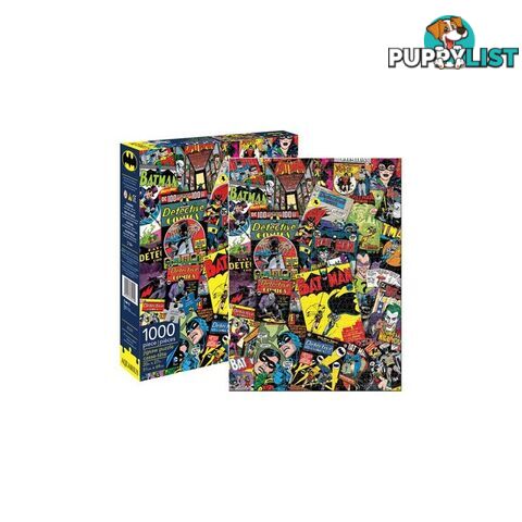 DC Comics Batman Retro Collage 1000pc Jigsaw Puzzle